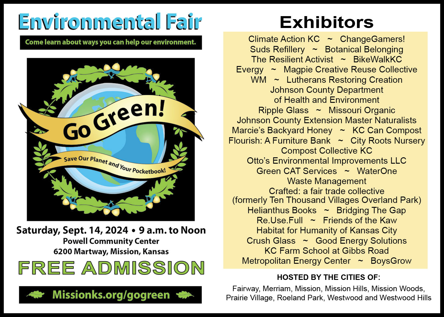 Go Green Environmental Fair